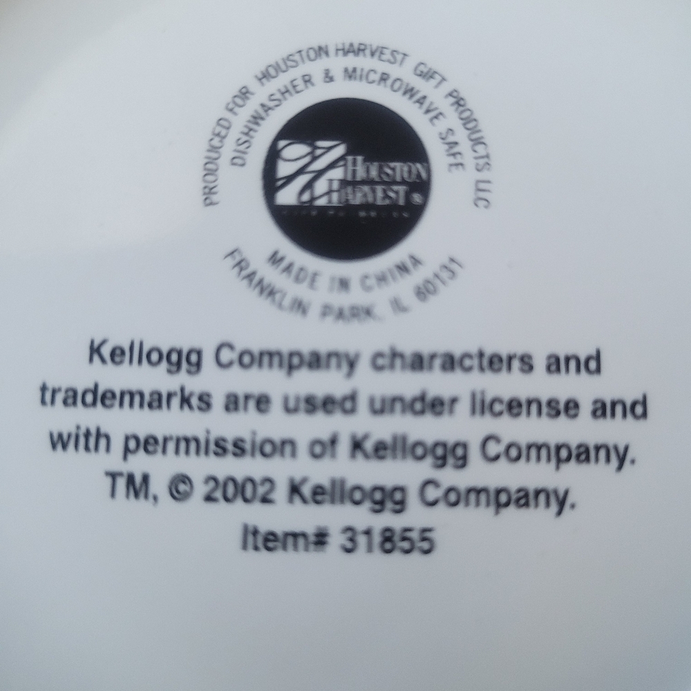 Toucan Sam Tropical Floral Cereal Bowl Y2K Kellogg - Picture 6 of 7